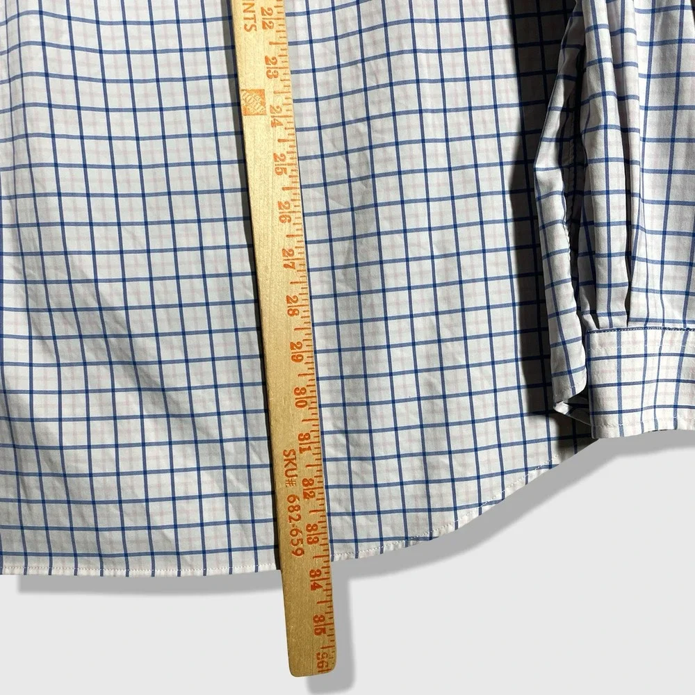Polo Ralph Lauren Performance Button Down Shirt Mens XXL Plaid Preppy Classic